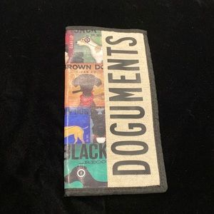 Travel document folder